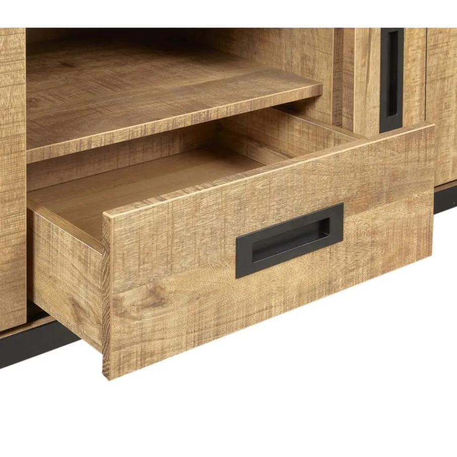 Tv-Meubels< TV-meubel Tilburg Naturel - 161x68x48 cm