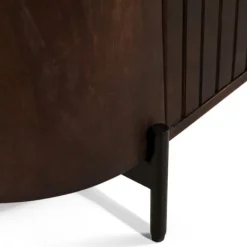 Tv-Meubels< TV-meubel Viktor Donkerbruin - 210x56x43 cm
