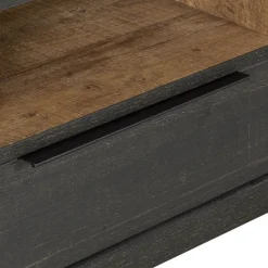 Tv-Meubels< TV-meubel Zwanenburg Zwart - 192x52x48 cm