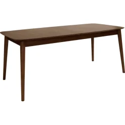 Eettafels< Uitschuifbare Eettafel Saga Bruin - 180/219x90 cm