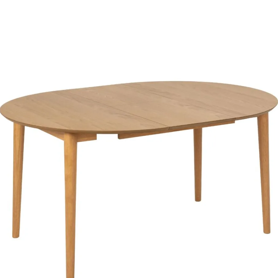 Eettafels< Uitschuifbare Eettafel Saga Naturel - 115/154x115 cm