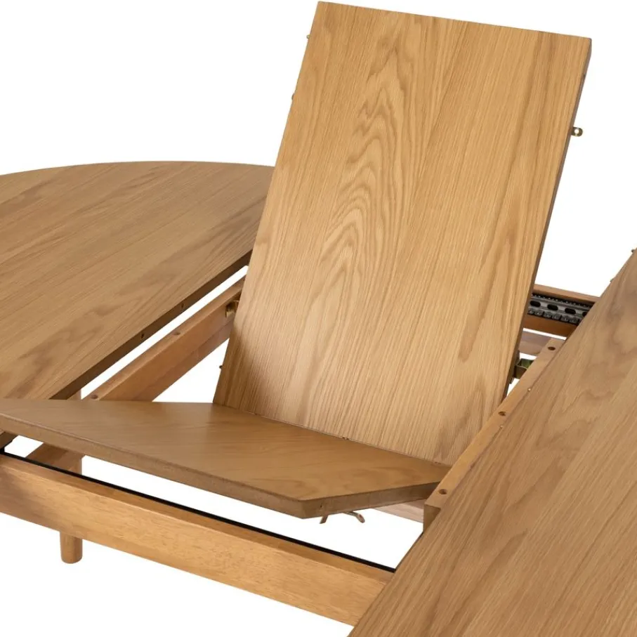 Eettafels< Uitschuifbare Eettafel Saga Naturel - 115/154x115 cm