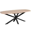 Eettafels< Uitschuifbare Eettafel Vieuw Old Oak - 200/257x102