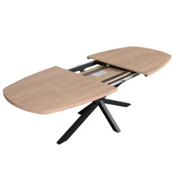 Eettafels< Uitschuifbare Eettafel Vieuw Old Oak - 200/257x102