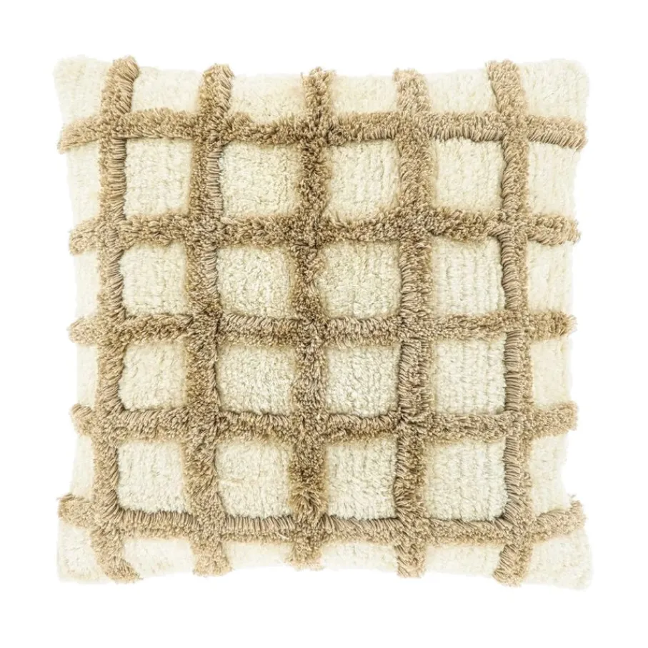 Sierkussens<Unique Living Sierkussen Fenne Beige - 45x45 cm