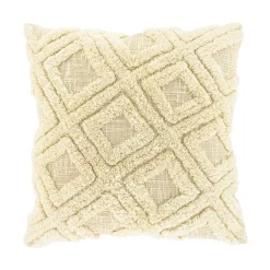 Sierkussens< Unique Living Sierkussen Fenne Beige - 45x45 cm