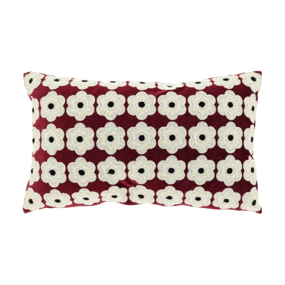 Sierkussens<Unique Living Sierkussen Mona Bordeaux - 30x50 cm
