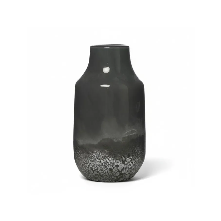 Vazen & Potten< Vaas Atlas Grijs - 33 cm hoog