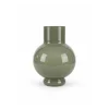 Vazen & Potten< Vaas Deborah Groen - 22 cm hoog
