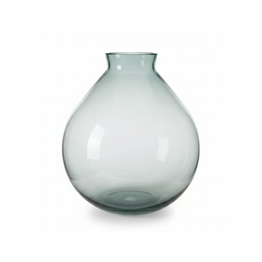 Vazen & Potten< Vaas Fles Helder - 35 cm hoog