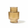 Vazen & Potten< Vaas Lyon Amber - 21 cm hoog