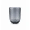 Vazen & Potten< Vaas Mia Donkergrijs - 24 cm hoog