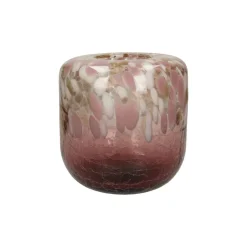 Vazen & Potten< Vaas Vlek Oudroze - 21 cm hoog