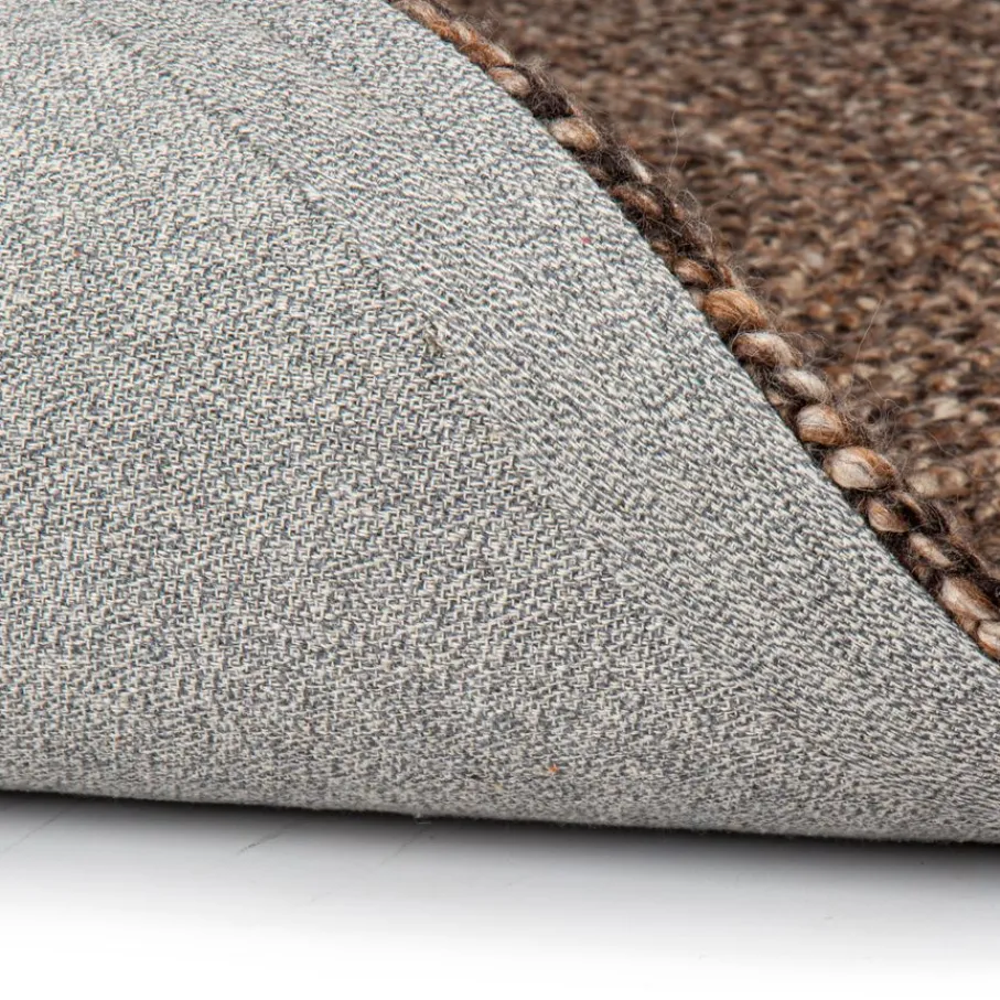 Vloerkleden<Brinker Carpets Vloerkleed Bellano ST Bruin - Ø 200 cm
