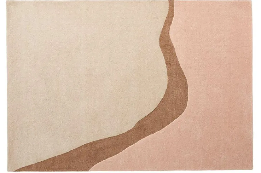Vloerkleden<Brinker Carpets Vloerkleed Organix Roze - 160x230 cm