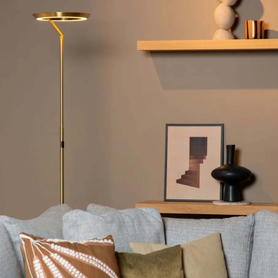 Vloerlampen<Lucide Vloerlamp Celeste Goud