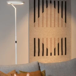 Vloerlampen<Lucide Vloerlamp Celeste Wit