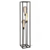 Vloerlampen< Vloerlamp Gable Zwart - 3 x E27 - 160 cm hoog