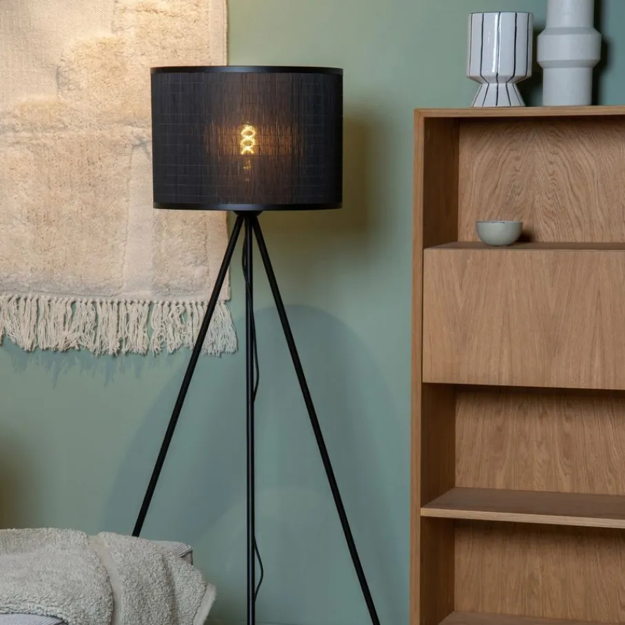 Vloerlampen<Lucide Vloerlamp Tagalog Zwart