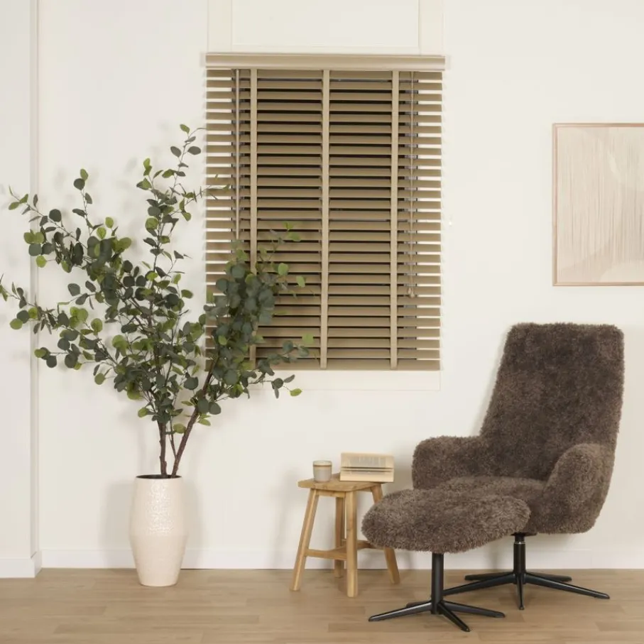 Voetenbanken|Fauteuils< Voetenbank Cardigan Bruin