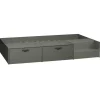 Eenpersoonsbedden<VTwonen Bed Stage Groen - 80x200 cm