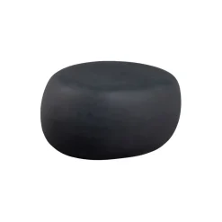 Bijzettafels<VTwonen Bijzettafel Pebble Antraciet - 65x49 cm
