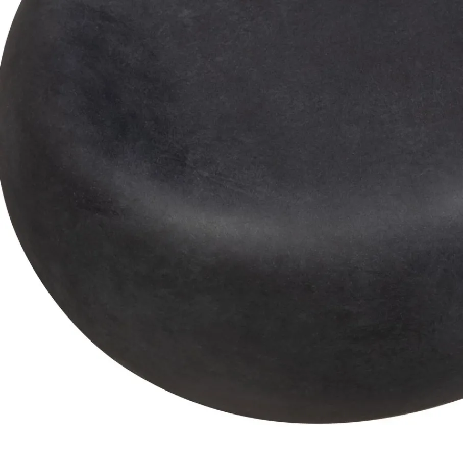 Salontafels|Bijzettafels<VTwonen Bijzettafel Pebble Antraciet - 50x50 cm