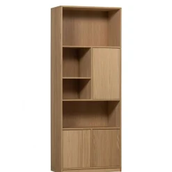 Wandkasten<VTwonen Bovenkast Modulair Naturel - 77x199x40 cm