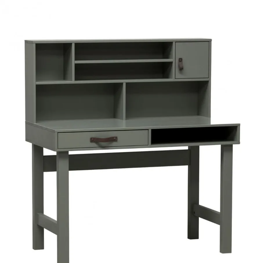 Bureaus<VTwonen Bureau Stage Groen - 110x122x58 cm