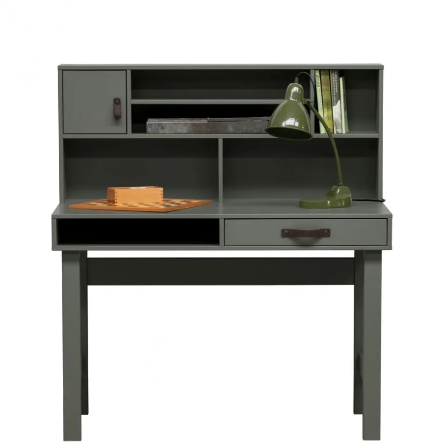 Bureaus<VTwonen Bureau Stage Groen - 110x122x58 cm