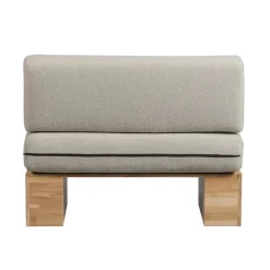 Eetkamerbanken<VTwonen Eetkamerbank Eat Up Beige - 110 cm