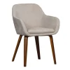 Eetkamerstoelen<VTwonen Eetkamerstoel Base Naturel