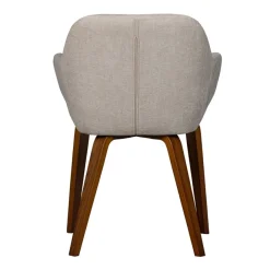 Eetkamerstoelen<VTwonen Eetkamerstoel Base Naturel
