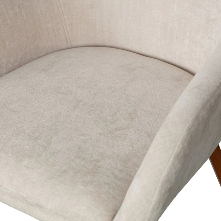 Eetkamerstoelen<VTwonen Eetkamerstoel Base Naturel