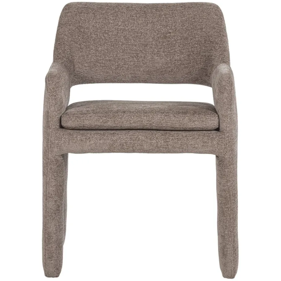 Eetkamerstoelen<VTwonen Eetkamerstoel Bigfoot Taupe