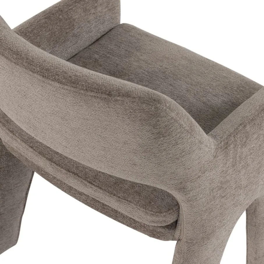 Eetkamerstoelen<VTwonen Eetkamerstoel Bigfoot Taupe