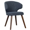 Eetkamerstoelen<VTwonen Eetkamerstoel Cape Blauw