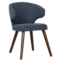 Eetkamerstoelen<VTwonen Eetkamerstoel Cape Blauw
