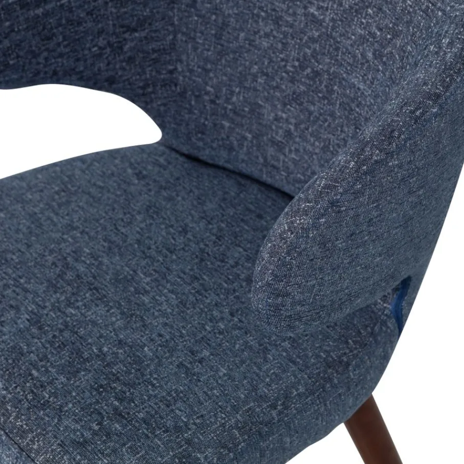 Eetkamerstoelen<VTwonen Eetkamerstoel Cape Blauw
