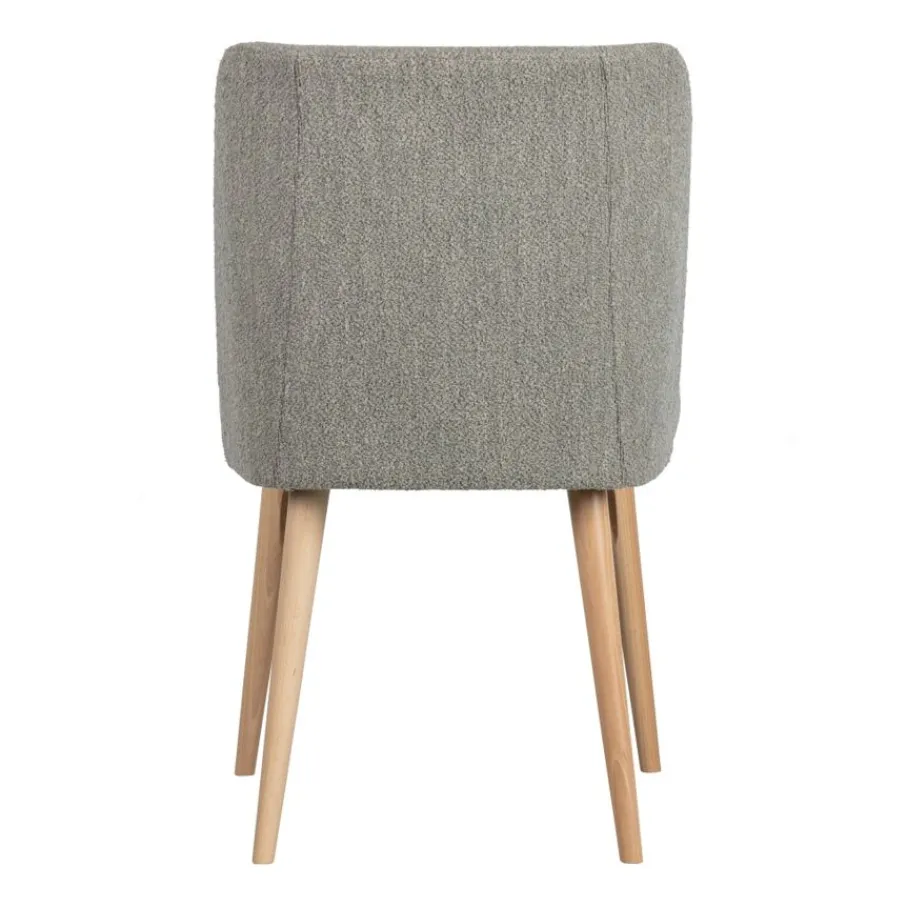 Eetkamerstoelen<VTwonen Eetkamerstoel Force Grijs