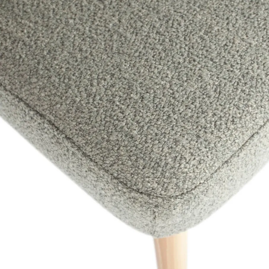 Eetkamerstoelen<VTwonen Eetkamerstoel Force Grijs