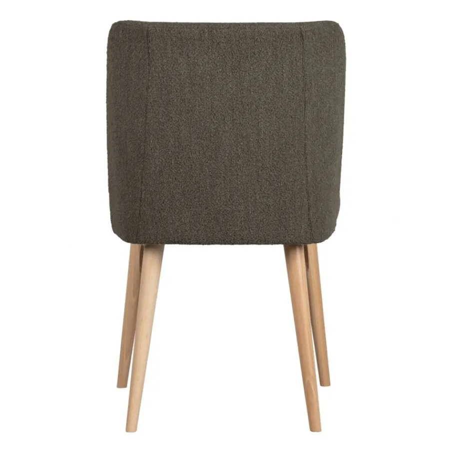 Eetkamerstoelen<VTwonen Eetkamerstoel Force Bruin