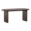 Eettafels<VTwonen Eettafel Ellips Bruin - 180x90 cm