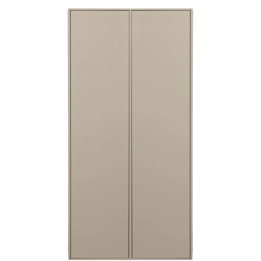 Kledingkasten<VTwonen Kast Daily Greige - 100x200x58 cm