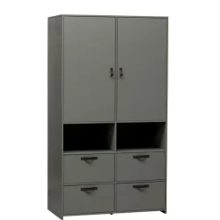 Kledingkasten<VTwonen Kledingkast Stage Groen - 103x185x40 cm