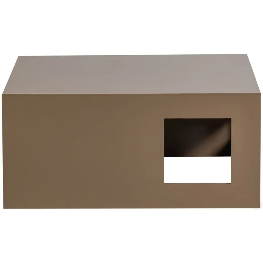 Salontafels<VTwonen Salontafel Modern Zand - 88x88 cm