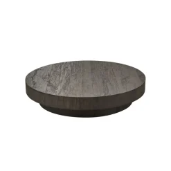 Salontafels<VTwonen Salontafel Shield Too Donkerbruin - Ø 100 cm