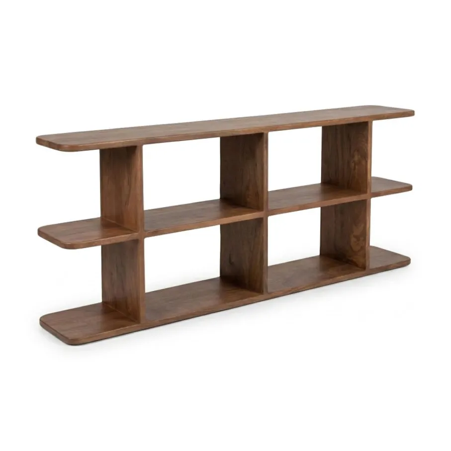 Sidetables|Dressoirs< Wandkast Anam Bruin - 170x70x28 cm