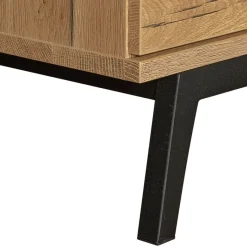 Wandkasten< Wandkast Batenburg Naturel - 107x190x45 cm