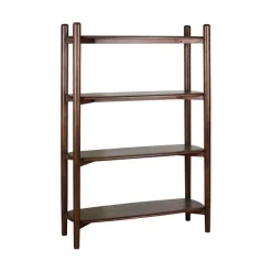 Boekenkasten|Wandkasten< Wandkast Boogie Donkerbruin - 110x170x40 cm